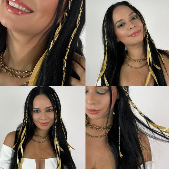 Halloween Hair Tutorial - Cleopatra