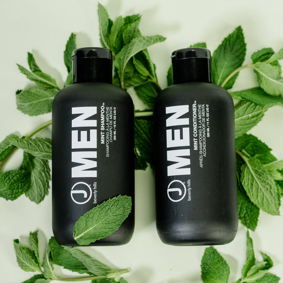 mens mint shampoo and conditioner